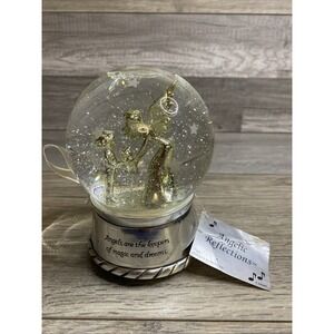 Angelic Reflections Musical Snow Globe Angel Child Beethoven Romance 2007 Target